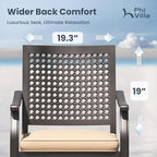 PHI VILLA 7 Pieces Outdoor Dining Set - Image 3