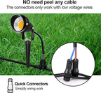 ZUCKEO 10W Low Voltage Landscape Lights LED Landscape Lighting - Image 4