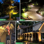 wowlite Landscape Spotlights Outdoor, 12V Low Voltage Landscape Lighting Fixture - Image 6