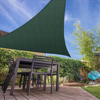 E&K Sunrise 19' x 19' x 19' Sun Shade Sail Triangle Canopy Shade Cover UV Block - Image 7