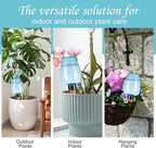 8 Pcs Plant Watering Globes Self Watering Planter Insert Plants Top Fill Water - Image 6
