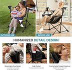 EVER ADVANCED Padded Oversized Hammock Camping Chair, Compact Heavy Duty Swing - Image 9