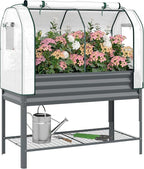 Outsunny Galvanised Raised Garden Bed by Outsunny