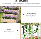 Outsunny 3-Tiers Raised Garden Bed - Image 3