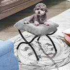 15" Foldable Foot Stool Ottoman - Image 5