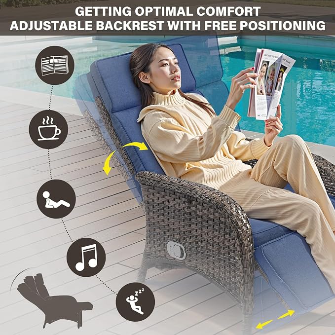 Belord 5 Piece Patio Furniture Set - Image 4
