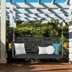 Plawdlik Porch Swings, 2 Seat Patio Chair - Image 3