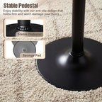 Furmax Bistro Pub Table Round Bar Height Cocktail Table - Image 6