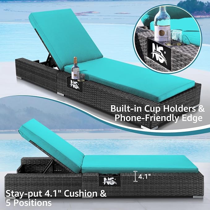 NICESOUL 13-Piece Patio Furniture Set - Image 9