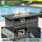 Aoxun 15 Piece Patio Furniture Set - Image 4