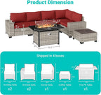 7-Piece Outdoor Patio Furniture Set - Image 2