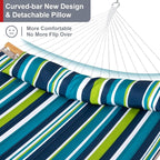 Hammock with Stand for Outside, Double Hammock with Stand, Pillow and Portable - Image 4