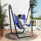 Hammock Chair with Stand, Heavy-Duty Hanging Chair with Stand, - Image 5