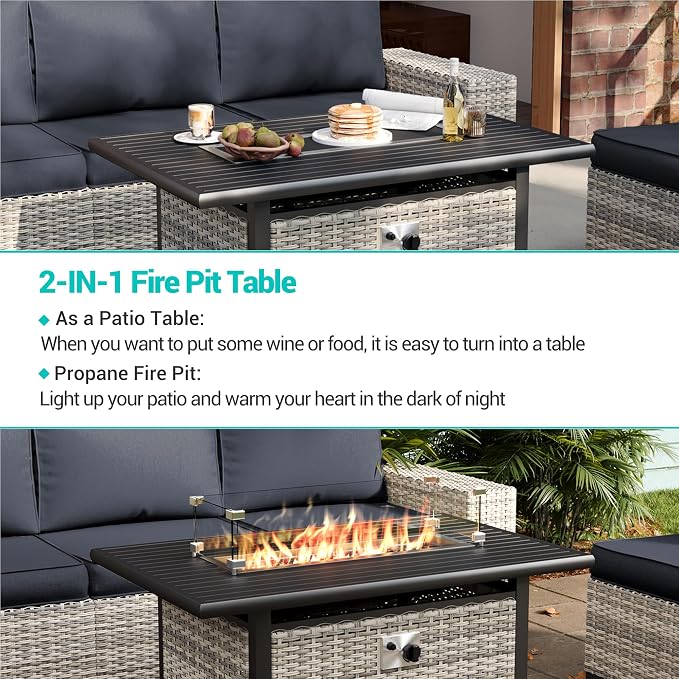 13-Piece Outdoor Patio Furniture Set - Image 8