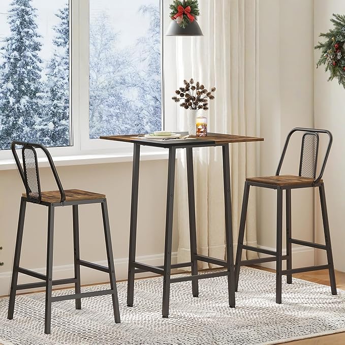 Bar Table, Kitchen Dining Table, Bar Counter Height Table, Pub Color Matching - Image 4