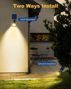 Solar Spot Lights Outdoor, 8 Pack Outdoor Solar Lights - Image 6