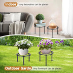 5 Pack Metal Plant Stand, Iron Plant Stands - Image 3
