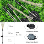 FOOING 6 Pcs Solar Garden Lights Solar Firework Lights, 200 LED String Light 2 - Image 6