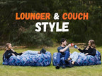 WEKAPO Inflatable Couch Air Lounger Chair - Image 7