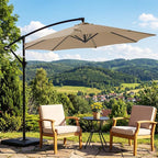 OLIXIS 9.7FT Offset Patio Umbrella - Image 6