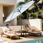 MEWAY 9ft Patio Umbrella Outdoor Table Umbrellas - Image 3