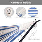 SUNCREAT 2-in-1 Convertible Free Standing Hammock - Image 5