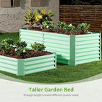 Land Guard 8x4x2ft Galvanized Raised Garden Bed, Planter Boxes Outdoor - Image 7