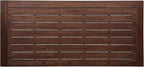 Outdoor Eight Seater Iron Dining Table, Dark Brown and White Finish - Image 8
