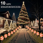 Ultimate Unicorn Christmas Lollipop Pathway Lights - Image 6
