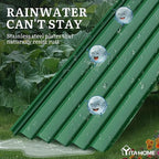 YITAHOME 8x4x1.5ft Large Raised Garden Bed Kit, Galvanized Metal Planter Box - Image 5