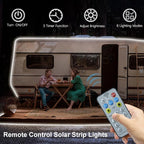DBFAIRY 50Ft Solar LED Strip Lights Outdoor, Large Capacity Solar Powered - Image 5