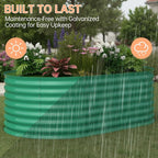 Garvee 6x3x2 ft Galvanized Raised Garden Bed Outdoor, 24 in Tall Metal Planter - Image 3