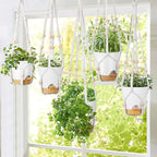 GARDIFE Hanging Planters for Indoor Plants, Macrame Plant Hanger, 35 Inches - Image 3