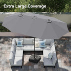 PHI VILLA 15ft Large Patio Umbrellas - Image 2