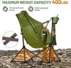 TIMBER RIDGE Hammock Camping Chair, Oversized Swinging Hammock Chair - Image 4