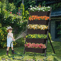 G TALECO GEAR Vertical Garden Planter, 5 Tiers Vertical Raised Garden Bed Metal by TalecoGear