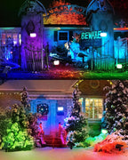 HIBOITEC Solar Spot Lights Outdoor Color Changing 59LED Landscape Lighting - Image 8