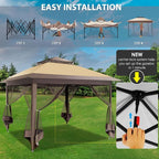 COBIZI 11x11 FT Pop up Gazebo Canopy Tent - Image 3