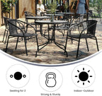 Flash Furniture 3-Piece Patio Dining Set - Image 5