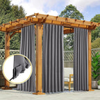 NICETOWN 2 Panels Outdoor Curtains - Image 8