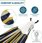 Vivere Double Cotton Hammock - Image 2