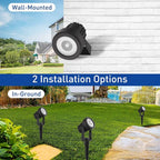 T-SUNUS RGB Solar Spot Lights Outdoor Christmas, Color Changing Landscape - Image 5
