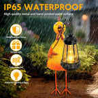 Garden Decor Chicken Solar Statues, Unique Garden Statues Chicken - Image 6