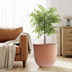 WORTH Garden Round Large Planter Pot 1-Pack, 17.5" Dia x 15.5" H - Image 4