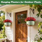 13-inch Oversized Hanging Planter Set of Two, Planters - Image 5
