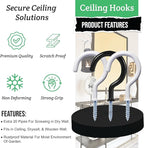 20 Pcs Ceiling Hooks for Hanging Plants - Image 8