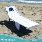 Ostrich Custom Fitted Towel for Chaise Lounge, Outdoor Beach Chair Cover - Image 6