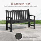 Stoog All-Weather Outdoor Benches Set of 2, Never Fade & Rust-Proof HIPS - Image 6