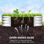 JERIA Raised Garden Bed, Galvanized Raised 4×2×1ft Planter Boxes Outdoor - Image 4