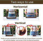 LaLaGreen Wall Planters for Indoor Plants Small Wall-Mounted Vertical Plant - Image 4